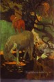 El caballo blanco Postimpresionismo Primitivismo Paul Gauguin